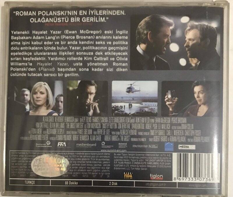 Hayalet Yazar VCD Film VCD4999 - 2