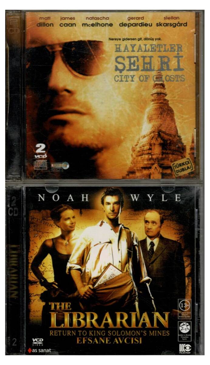 Hayaletler Şehri Efsane Avcısı - 2 Adet VCD Film VCD1336 - 1