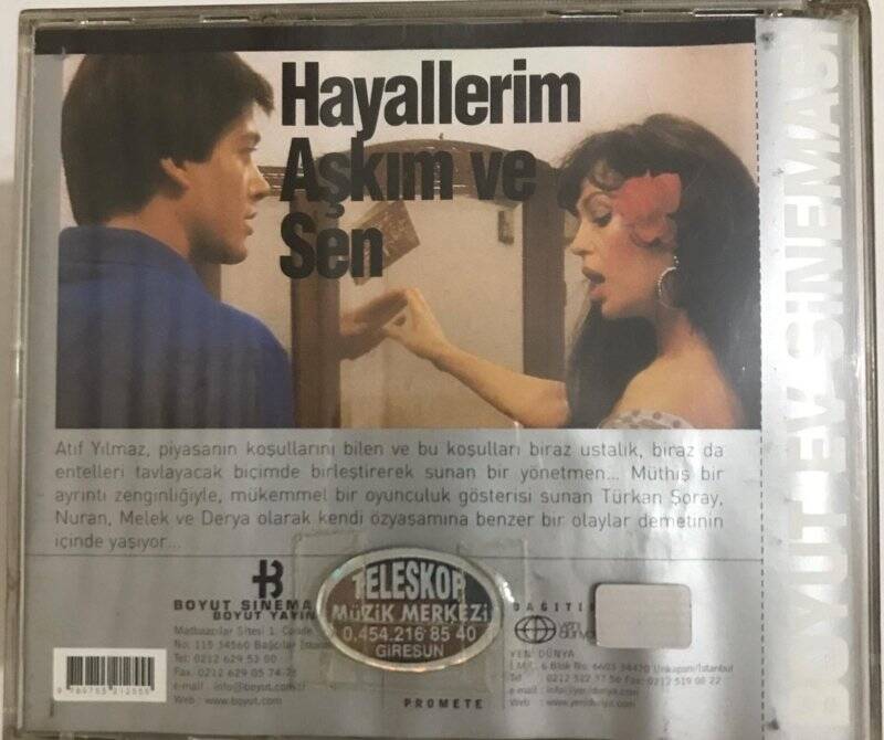 Hayallerim Aşkım Ve Sen VCD Film VCD5332 - 2
