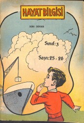 Hayat Bilgisi Haftalık Ders Dergisi 21 Mart 1955 Sayı: 25 - 26 NDR98876 - Gökçekoleksiyon