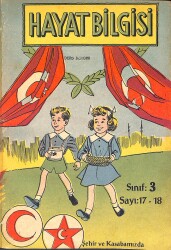 Hayat Bilgisi Haftalık Ders Dergisi 25 Ocak 1955 Sayı: 17 - 18 NDR98880 - Gökçekoleksiyon