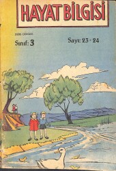 Hayat Bilgisi Haftalık Ders Dergisi 7 Mart 1955 Sayı: 23 - 24 NDR98877 - Gökçekoleksiyon