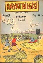 Hayat Bilgisi Haftalık Ders Dergisi 8 Şubat 1955 Sayı: 19 - 20 NDR98879 - Gökçekoleksiyon