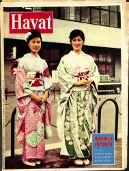 HAYAT DERGİSİ 1 Ağustos 1968 Sayı : 32 - İstanbul Ve Konya'da Üzücü Olaylar - Bugünkü Japonya NDR88778 - Gökçekoleksiyon