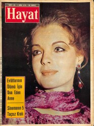 HAYAT DERGİSİ 1 Ekim 1970 Sayı:40 Kapak: Romy Schneider - Evlatlarının Ölümü İçin Dua Eden Anne - Sinemanın Taçsız 5 Kralı NDR88464 - Gökçekoleksiyon