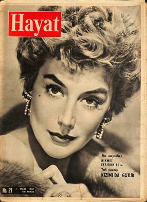 Hayat Dergisi 1 Mart 1957 Sayı 21 - Kay Kendall Hollywoodda Film Çeviriyor NDR78759 - 1