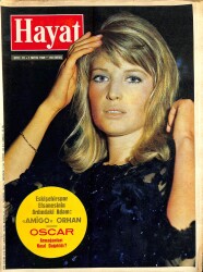 HAYAT DERGİSİ 1 Mayıs 1969 Sayı:19 Kapak: Virna Lisi - Oscar Sahibini Buldu - Eskişehir'de Şampiyonluk Sevinci Erken Başladı NDR88463 - Gökçekoleksiyon
