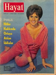HAYAT DERGİSİ 1 Nisan 1965 Sayı: 14 - Kapak: Yvonne Romain - Şah'ın Yönettiği İhtilal - Brigitte Bardot'un Kör Düğümü NDR89257 - Gökçekoleksiyon
