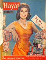 Hayat Dergisi 1 Ocak 1961 Sayı: 1 - Belçika Kralı Baudouin'in Düğünü & Türkiye'nin Yeni Meclis Binası & Poster 