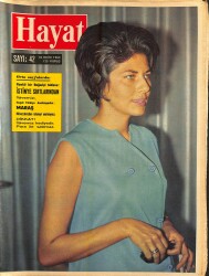 HAYAT DERGİSİ 10 Ekim 1963 Sayı: 42 Kapak: Süreyya İstanbul'da - İngiltere Tahtı Yeni Bir Varis Bekliyor NDR88528 - Gökçekoleksiyon