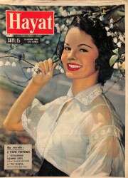 HAYAT Dergisi 10 Nisan 1959 Sayı: 15 - Kapak: NATO 10 Yaşında - İsmet Sıral Ve Orkestrası NDR89689 - Gökçekoleksiyon