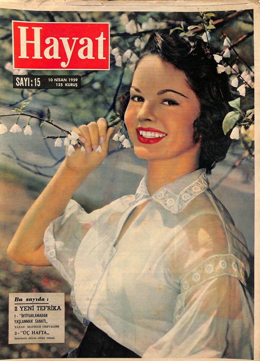 HAYAT Dergisi 10 Nisan 1959 Sayı: 15 - Kapak: NATO 10 Yaşında - İsmet Sıral Ve Orkestrası NDR89689 - 1