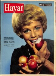 HAYAT DERGİSİ 10 Ocak 1963 Sayı : 3 - Kapak : Maria Schell - İtalyan Filmcileri , İstanbul'un Fethini Filme Alacaklar NDR88724 - Gökçekoleksiyon