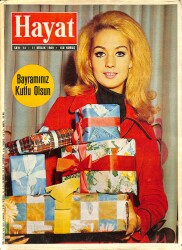 HAYAT DERGİSİ 11 Aralık 1969 Sayı: 51 - Kapak: Yelda Gürani - Çapkın Başbakanın Aşkı - Münir Özkül: Bize Bayram Yok NDR88498 - Gökçekoleksiyon