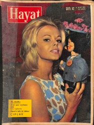 HAYAT DERGİSİ 11 Ekim 1962 Sayı: 42 - Kapak: Evi Marandi - İngiliz Sosyetesinde Rezalet - Sovyet Rusya'ya Neler Oluyor NDR88945 - Gökçekoleksiyon
