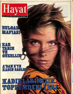 Hayat Dergisi 11 Mart 1985 Sayı 10 - Bulgar Mafyası Mehmet Ali Ağca, Orly Davası, Bab-ı Ali Baskını, Elif Naci NDR85438 - 1