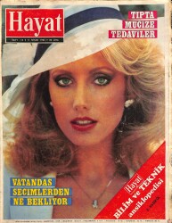 HAYAT Dergisi 11 Nisan 1983 Sayı : 15 - Kaddafi Cezayir'le Anlaştı - Süleyman Demirel Nişan Taktı , Sonra Nikah Şahidi Oldu NDR89614 - Gökçekoleksiyon