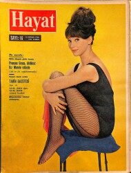 HAYAT DERGİSİ 12 Nisan 1962 Sayı: 16 - Kapak: Unifrance Film - Jackie Kennedy Masallar Diyarında - Gina, İtalya'ya Niçin Döndüğünü Anlatıyor NDR88908 - Gökçekoleksiyon