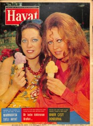 Hayat Dergisi 12 Temmuz 1973 Sayı: 29 - Catherine Deneuve Ve Marcello Mastroianni'yle Ayrıldı, Eyüp Sultan, Mustafa Kemal Paşa Konuşma Yapıyor NDR89980 - Gökçekoleksiyon