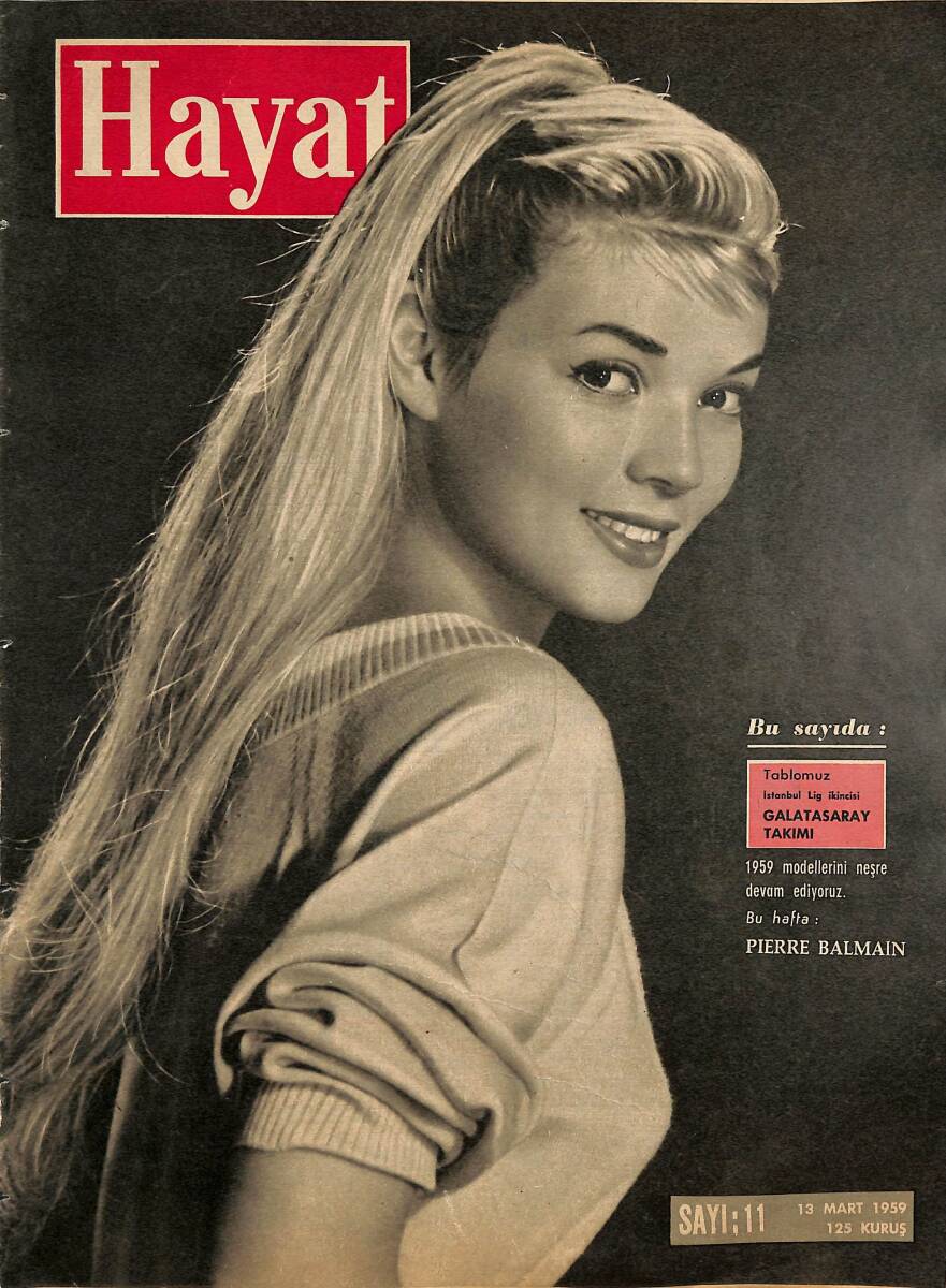 HAYAT Dergisi 13 Mart 1959 Sayı : 11 - 