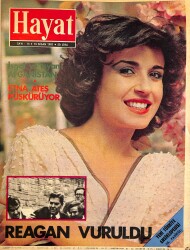 Hayat Dergisi 13 Nisan 1981 Sayı : 15 - Reagan Vuruldu - Çağımıza Yön Verenler * Charlie Chaplin NDR97959 - Gökçekoleksiyon