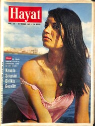 HAYAT DERGİSİ 13 Temmuz 1967 Sayı: 29 Kapak: Yvonne Horner - Marilyn Monroe Uğursuz Sarışınların En Cazibelisiydi NDR88558 - Gökçekoleksiyon