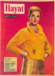 HAYAT DERGİSİ 14 Mart 1963 Sayı: 12 - Kapak: Carole Wells - Süreyya Şimdi De İspanya'da Eğleniyor - Paul Anka Da Artık Bekarlığa Veda Etti NDR89203 - Gökçekoleksiyon