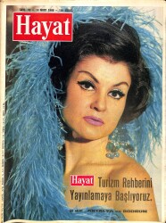 HAYAT DERGİSİ 14 Mart 1968 - Kapak: Necla İz, Brigitte Bardot ve Stephen Boyd, Antalya NDR88401 - Gökçekoleksiyon