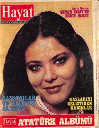 HAYAT Dergisi 15 Kasım 1982 Sayı: 46 - Atatürk Albümü - Ornella Sanatla Güzelliği Birleştirdi NDR89611 - Gökçekoleksiyon