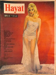 HAYAT DERGİSİ 15 Mart 1962 Sayı: 12 - Kapak: Jacqueline Jones - Monaco İle Fransa Arasında Sessiz Harp NDR88960 - Gökçekoleksiyon