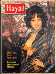 HAYAT Dergisi 15 Mayıs 1975 Sayı: 20 - Kapak: Dünkü Çocuk Caroline Ateşli Bir Dilber Olunca - Ömer Hayyam Gecesi NDR89722 - Gökçekoleksiyon