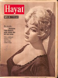 HAYAT DERGİSİ 15 Nisan 1960 Sayı: 16 - Kapak: Claire Gordon - Müzik Dünyasından Haberler - Rock'n Roll Kıralı Elvis Presley Yeni Milyonlar Peşinde NDR88984 - Gökçekoleksiyon