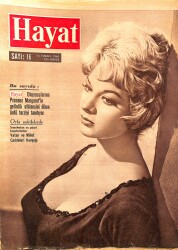 HAYAT DERGİSİ 15 Nisan 1960 Sayı: 16 - Kapak: Claire Gordon - Müzik Dünyasından Haberler - Rock'n Roll Kıralı Elvis Presley Yeni Milyonlar Peşinde NDR96447 - Gökçekoleksiyon