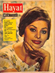HAYAT DERGİSİ 16 Ağustos 1962 Sayı: 34 - Kapak: Sophia Loren - Dünya Marilyn Monroe'yu Unutamıyor - Prenses Fazıla: Hakkımda Çıkan Haberler Yalandır NDR88964 - Gökçekoleksiyon
