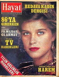 Hayat Dergisi 16 Aralık 1985 Sayı: 50 - Kapak: SANDY - Ajda Pekkan - Fenerbahçeli Müjdat ve Galatasaraylı Ahmet NDR97481 - Gökçekoleksiyon