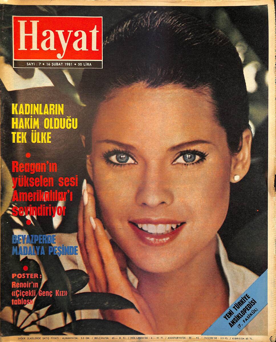 Hayat Dergisi 16 Şubat 1981 Sayı: 7 - Elvis Presley Esrardan mı, Konserden mi Öldü NDR97487 - 1