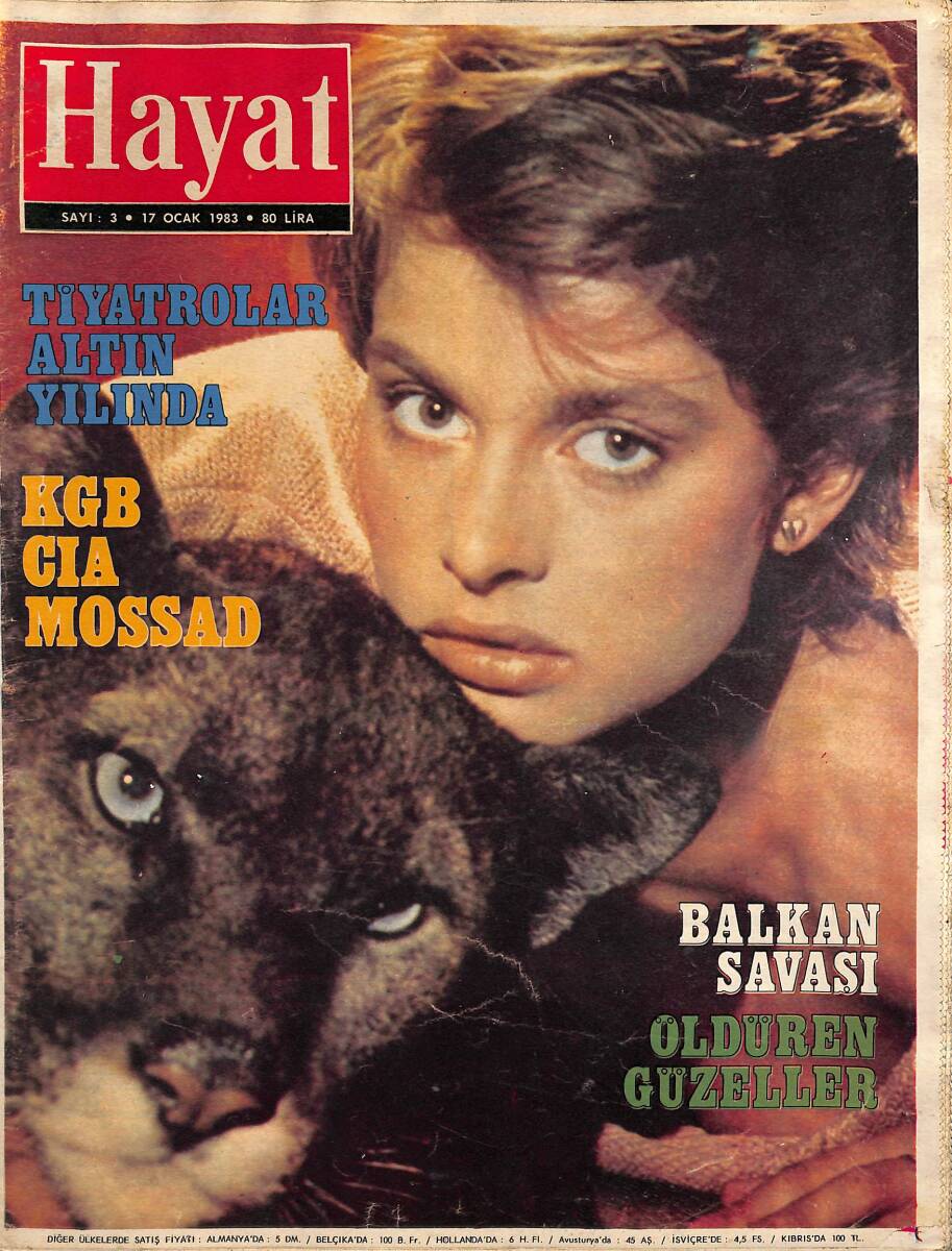 HAYAT Dergisi 17 Ocak 1983 Sayı : 3 - Balkan Savaşı - Walkman'dan Sonra Talkman NDR89616 - 1