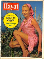 HAYAT DERGİSİ 17 Temmuz 1969 Sayı : 30 - Kapak : Christine Karine - İstanbul'un Herkese Nasip Olmayan Adaları... NDR88734 - Gökçekoleksiyon