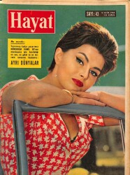 HAYAT DERGİSİ 18 Ekim 1962 Sayı: 43 - Kapak: Gudrun Schmidt - Kinsey'in Müthiş İddiaları Filme Alındı NDR89248 - Gökçekoleksiyon