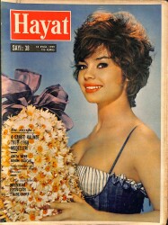 HAYAT DERGİSİ 18 Eylül 1959 Sayı: 38 - Kapak: Pascale Petit - Eva Bortok Aradığı Erkeği Bir Türlü Bulamıyor NDR89225 - Gökçekoleksiyon