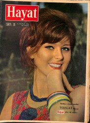 HAYAT Dergisi 18 Haziran 1964 Sayı: 26 - Kapak: Jacqueline Perle - Sandra Landry Kendine Meslek Arıyor - Ragıp Gümüşpala Defnedildi NDR88989 - Gökçekoleksiyon