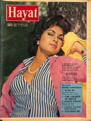 HAYAT DERGİSİ 30 Mayıs 1963 Sayı: 23 Kapak: Silvana Pampanini - Amerika'da Zenci-Beyaz Mücadelesi - Değirmenci Kızı Draga NDR88572 - Gökçekoleksiyon
