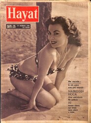 HAYAT DERGİSİ 19 Haziran 1959 Sayı: 25 - Kapak: Margaret - Anne Heywood - Esat Paşa'nın Çanakkale Hatıraları NDR89200 - Gökçekoleksiyon