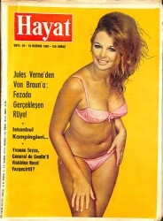 HAYAT DERGİSİ 19 Haziran 1969 Sayı: 26 Kapak: Jenny Munro - Şu İstanbul Kampingleri - Türk Bestecileri Ansiklopedisi NDR88470 - Gökçekoleksiyon