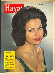 HAYAT DERGİSİ 19 Kasım 1964 Sayı:48 - Kapak: Norma Foster - Televizyoncular Güzel Yıldızları Paylaşamıyorlar - Beyaz Perdenin Yeni Kazananı! NDR88634 - Gökçekoleksiyon