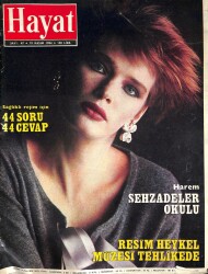 Hayat Dergisi 19 Kasım 1984 Sayı47 - Osmanlı Ressamı Ahmet Ziya Akbulut, Poster Salvador Dali, Gandhi NDR85412 - Gökçekoleksiyon