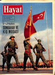 HAYAT DERGİSİ 2 Eylül 1965 Sayı: 36 Kapak: Sancak - İstanbul'un 10 Güzel Kadını - Muhammed Ali Clay Konuştu: Dövmedik Boksör Bırakmayacağım NDR88461 - Gökçekoleksiyon