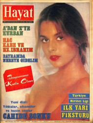 Hayat Dergisi 2 Eylül 1985 Sayı: 35 - Hac, Kabe ve Hz. İbrahim - Cahide Sonku - A'dan Z'ye Kurban NDR97469 - Gökçekoleksiyon