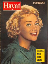 Hayat Dergisi – 2 Mart 1961 – Sayı: 10 , Kapak: Martine Carol NDR98438 - Gökçekoleksiyon