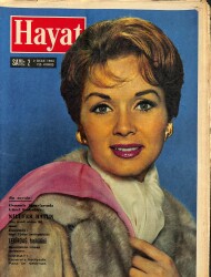 HAYAT DERGİSİ 2 Ocak 1964 Sayı: 2 - Kapak: Debbie Reynolds - Osmanlı Saraylarında Güzel Kadınlar: Nilüfer Hatun NDR88444 - Gökçekoleksiyon